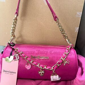 Juicy Couture Pink Barrel Bag